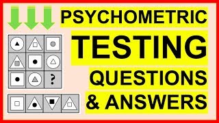 7 PSYCHOMETRIC TEST Questions and Answers How To PASS a Psychometric Test [upl. by Brittani353]