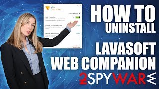 How to uninstall Lavasoft Web Companion [upl. by Hughes]