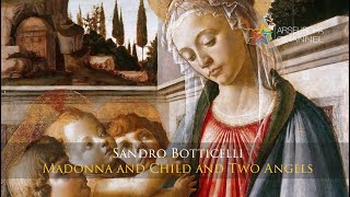 Sandro Botticelli  Madonna and Child and Two Angels Capodimonte [upl. by Lodge874]