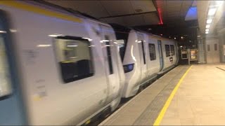 Pair of Thameslink Class 700s at Blackfriars [upl. by Eerehc]