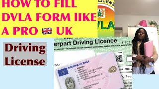 How to fill the DVLA form like a proFilling UK provisional Driving License 🇬🇧🇬🇧 [upl. by Macegan]