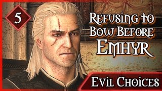 The Witcher 3 ► Refusing to Bow Before Emhyr  EVIL Choices Vizima 5 [upl. by Stamata804]