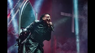 Marilyn Manson meltdown NY 21518 [upl. by Edlitam]