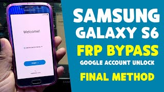 Samsung S6 G920F Frp Bypass Android 70 Youtube Update Fix Very Easy Method 2021 [upl. by Niotna]