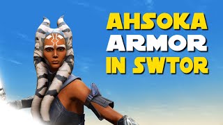 SWTOR Ahsoka Tano Jedi Outfits 5 Various Looks SWTOR Fashion Guide [upl. by Etnohs]