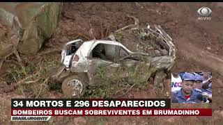 Bombeiro relata esquema de resgate em Brumadinho [upl. by Wennerholn]