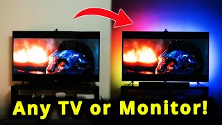 How to Add Sync Lighting to ANY Monitor or TV [upl. by Alarise]