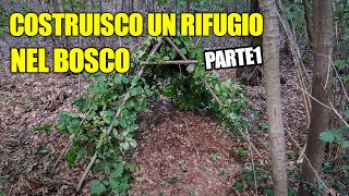 COSTRUISCO UN RIFUGIO NEL BOSCO  EP1 [upl. by Kistner]