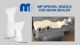 MP Special nozzles for seam sealer [upl. by Festatus]