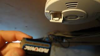 How To Change Battery  Kidde Smoke And Carbon Monoxide Alarm Why Does Alarm Keep Beeping [upl. by Calbert929]