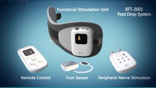 XFT2001 Foot Drop System  Functional Electrical Stimulation FES Treatment [upl. by Mariette]