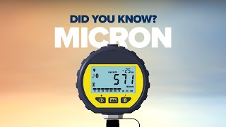 Did You Know 26 What is a Micron [upl. by Hoenack]