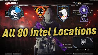 8080 Die Maschine All Intel Locations  Cold War Zombies [upl. by Eserehs]