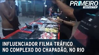 Influenciador inglês filma feira de drogas ao ar livre no Rio  Primeiro Impacto 150523 [upl. by Nedi323]