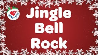 Jingle Bell Rock With Lyrics  Christmas Songs and Carols [upl. by Nomis]