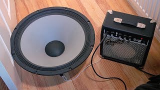 Guitar Speaker Test And Replacement [upl. by Notsnhoj]