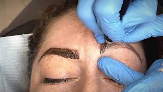 Microblading technique and tutorials for beginners Be a professional artist [upl. by Elconin847]