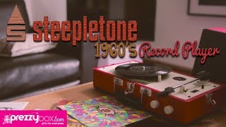 Steepletone 1960S Vinyl Record Player  A Slice Of Nostalgia [upl. by Nednerb716]