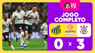 JOGO COMPLETO CORINTHIANS X NOVORIZONTINO  SEMIFINAL  COPINHA 2024 [upl. by Eignat]