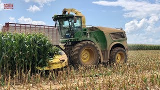 John Deere 9600i Chopping Corn [upl. by Jamila413]