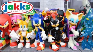 Jakks Pacific 4quot Sonic Action Figure Collection 2023 [upl. by Nepil]