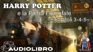 Harry Potter e la pietra filosofale  Audiolibro  Lettura e commento Cap dal 3 al 5 [upl. by Eldon586]