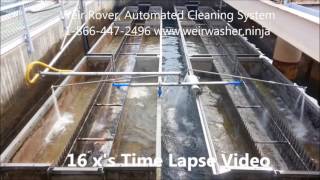 WeirWasher ACS Algae control tank cleaning [upl. by Rozek]