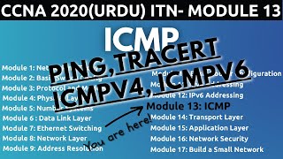 ICMP4 amp ICMPv6 NA NS RA RS Ping Tracert   ITN  Module 13  FREE CCNA 200301 UrduHindi [upl. by Leunas93]