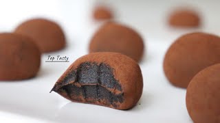 2 Ingredient Chocolate Truffles Recipe  Condensed Milk Chocolate Truffles  Top Tasty Recipes [upl. by Heidie]