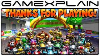 Mario Kart 7  Ending and Credits Nintendo 3DS [upl. by Tronna]