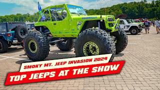 Top Jeeps at Smoky Mountain Jeep Invasion 2024 [upl. by Decker7]