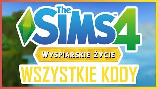 Przywołaj REKINA THE SIMS 4 WYSPIARSKIE ŻYCIE  WSZYSTKIE NOWE KODY  KOSmo [upl. by Disraeli]