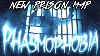 Phasmophobia New Prison Map  Terrifying Ghost Hunt NewtSP பயங்கர பயமா இருக்குயா [upl. by Lennahs]