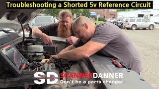 Troubleshooting a Shorted 5v Reference Circuit Chevy Silverado [upl. by Alana]