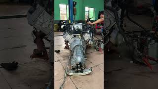 Engine without vehicle 🤯 Off Road Car engine starts fire breathing service without vehicle  😲 [upl. by Weatherby101]