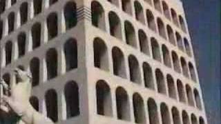 EUR Fascist Architecture Suburb of Rome Italy [upl. by Wendelina477]