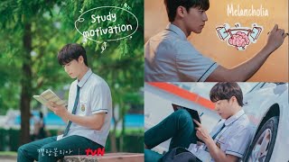 📚Study motivationMelancholia kdrama CartoonOn and on feat Daniel Levi [upl. by Doreen]