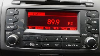 2013 Kia Sportage Radio Removal [upl. by Liba]