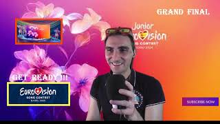 🔴LIVE FRANCE REACTS FINAL EUROVISION JUNIOR SPAIN 2024 ARMENIA🌎 [upl. by Georgena440]