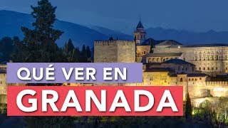 Qué ver en Granada  10 Lugares imprescindibles 🇪🇸 [upl. by Ertsevlis81]