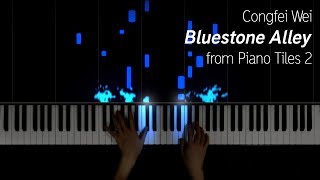 Congfei Wei  Bluestone Alley from Piano Tiles 2 w sheet music [upl. by Cresa]