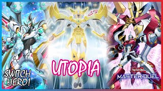 UTOPIA COMBO RANKED GAMEPLAY YuGiOh Master Duel zexal utopia [upl. by Cirala]