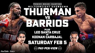 Keith Thurman VS Mario Barrios PPV SALES PREDICTION ThurmanBarrios [upl. by Abba]