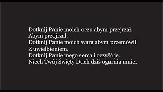 Dotknij Panie moich oczu  podład karaoke [upl. by Nette]