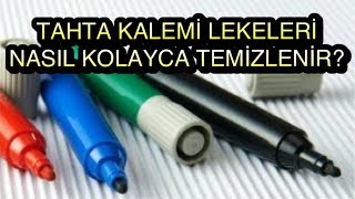 TAHTA KALEMİ LEKESİ NASIL ÇIKAR  LEKELERE SON [upl. by Alena]