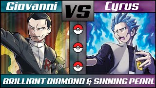 Evil Boss 3vs3 Battle  GIOVANNI vs CYRUS [upl. by Afra]