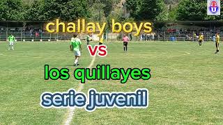 juvenil challay boy vs los quillayes🤘🇨🇱⚽️😀 [upl. by Trevor]