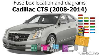 Fuse box location and diagrams Cadillac CTS 20082014 [upl. by Macdermot]