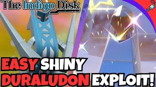 EASY Shiny DURALUDON Exploit in Pokemon Indigo Disk [upl. by Ennaillij690]