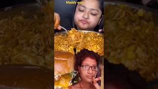 Maddy eats foodchallenge mukbang indianfoomukbang burger foodiejd maddyeats eating food [upl. by Asereht840]